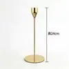 Portavelas de hierro galvanizado navideño transfronterizo, adorno artesanal de metal minimalista nórdico, decoración del hogar desde la fábrica de origen