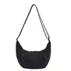 Estilo Coreano Literario y Artístico Dama Fresca Casual Bolso Cruzado Pequeño de Tela Bolso Dumpling Impermeable Versátil para Viajes Diarios Ligero Bolso de Hombro