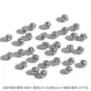 Liga Fio Dental Redondo Contas Soltas Contas Espaçadoras Acessórios para Joias DIY Pulseira Colar Conector Pingente Fivela Joias DIY