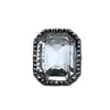 Accesorios de aleación de diamante negro de pistola retro, temperamento dulce y fresco, pasador de pelo, tocado, zapatos, flor, material DIY, accesorios para funda de teléfono móvil