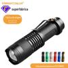 Fulang novo presente LED zoom mini lanterna ao ar livre emergência portátil recarregável pequena lanterna atacado