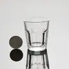 Juego de Vasos Pequeños de Vidrio Grueso para Baijiu Casero Vaso de un Solo Tiro para Whiskey Licor Decantador Vaso Bala Copa de Vino Pequeña