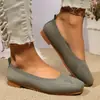 Outono 2026 Novos Sapatos Femininos de Malha Respiráveis Slip-on Planos Casuais para Mulheres Em Estoque Dropshipping