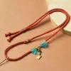 Cordón Colgante de Hilo de Algodón Tejido Hecho a Mano de Gama Alta para Collares de Jade, Oro, Buda y Amuletos, Versátil