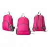 Mochila de Viaje para Exteriores, Bolsa Plegable de Montañismo, Impermeable, Ultraligera, Bolsa de Viaje Delgada, Bolsa de Piel Simple y Conveniente