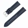 Fornecimento Exclusivo Transfronteiriço de Pulseiras para Smartwatch, Combinação de Nylon e Couro, 18/22/24mm, Pulseiras Macias e Confortáveis para Atacado