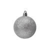 Venta al por mayor directa de fábrica bola de Navidad a granel diámetro 2/3/4/6/8cm brillante mate polvo de purpurina galvanoplastia colgante de bola decorativa