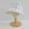 Chapéu de Proteção Solar Infantil, Chapéu de Sol para Meninas, Chapéu de Concha com Proteção Solar de Verão, Faixa de Cabeça com Proteção UV, Chapéu de Sol Aberto na Parte Superior, Estiloso