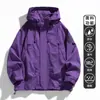 Nueva Chaqueta Casual Versátil para Exteriores de Primavera y Otoño para Hombres y Mujeres, Abrigo de Montañismo Impermeable y a Prueba de Viento para Parejas