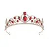 Nueva Corona de Novia Estilo Coreano de Lujo Ligero, Corona de Princesa para Fiesta de Cumpleaños de Lujo Ligero, Accesorio Súper Hada de Celebridad de Internet, Tiara de Reina