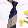 Corbata de negocios de cuero de 8 cm a rayas en stock corbata de poliéster para hombre jacquard negocios corbata vintage fabricantes suministro