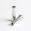 D975 Sino Cilíndrico de Metal Corda para Suéter Corda Elástica Corda de Cintura para Calças Corda de Parada Pingente Fivela Acessórios para Roupas