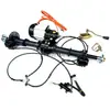 Partes modificadas para buggy eléctrico de cuatro ruedas/go-kart de playa: motor de accionamiento por eje diferencial, cambiador de eje trasero, caja de cambios, frenos de disco dual