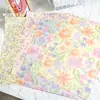 Papel de Regalo Floral de Primavera Flores Frescas Pequeñas Papel de Atmósfera Impermeable Material para Ramo de Flores Hecho a Mano Tienda de Flores DIY