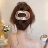 Pinza para el pelo de abulón vintage no irritante para otoño e invierno para mujer, de alta gama, exquisita, elegante, pinza de concha, a la moda, añade volumen, accesorio para el cabello