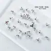 Arte de Unhas Liga Metálica Laço Estrela Decorações Pequenas 3D Estilo Japonês Ornamentos de Unha Atacado Acessórios de Maquiagem para Shows
