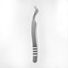 Pinza para injerto de pestañas postizas Clip ucraniano Pinzas para pestañas estilo chino Pinzas de acero inoxidable de alta precisión Herramienta de belleza para pestañas