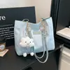 Bolsa Grande de Ombro Único de Alta Qualidade Estilo Coreano para Mulheres 2026 Nova Moda Grande Capacidade para o Dia a Dia Tendência Design de Nicho Bolsa Tote