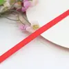 Cinta de algodón de alta calidad de Corea del Sur, mate, doble cara, color sólido, 0.6 cm de alto, cinta gruesa, accesorios para el cabello, material para lazos, empaque, Seda