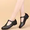 Zapatos Mary Jane Cómodos de Suela Blanda para Mujer, Nuevo Estilo Primavera y Verano 2026, Zapatos de Cuero Versátiles Negros de Tacón Medio con Hebilla para Mujer