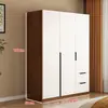 Armario para uso doméstico en dormitorios, apartamentos pequeños y propiedades de alquiler, con un diseño de estilo antiguo, económico, modular y seccional, apto para niños