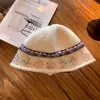 Sombrero de Pescador Tejido Jacquard Fair Isle para Mujer, Otoño e Invierno, Cálido, Protección para los Oídos, Adelgazante, Sombrero de Cubo Versátil de Lana