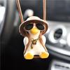 Popular Pato Colgante Aromaterapia Colgante para Coche Colgante para Espejo Retrovisor Colgante para Interior de Coche de Comercio Exterior Suministros