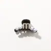 Presilha de Cabelo Pequena Modelo Novo Transfronteiriço 4cm, Presilha de Cabelo Elegante Pequena Estilo Chanel para Mulheres, Mini Presilha de Cabelo Estilo Ins, Mini Presilha de Garra Acessório de Cabelo