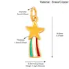 S70 Accesorios para Joyería DIY Espacio Sol Rayo Molino de Viento Luna Estrella Colgante Pequeño
