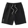 Shorts Waffle para Homens, Estilo Simples de Verão, Respirável, Secagem Rápida, Cintura Elástica, Shorts Casuais Esportivos de Corte Reto Solto