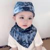 Gorro de bebé primavera y otoño fino para niño y niña de algodón puro otoño e invierno gorro pirata pañuelo para recién nacido gorro fetal bonito
