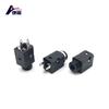 Fabricantes producen jack de audio para auriculares de 3.5mm PJ341 vertical de 4 pines 3 pines conector roscado en stock