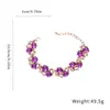 Joias Vintage Usadas Brincos Flor de Diamante Conjunto de Colar e Pulseira Luxo Acessível Corrente de Clavícula de Alta Qualidade Atacado