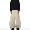 2026 Nuevos Pantalones Casuales de Estilo Americano Desestructurados Desgastados de Pierna Ancha con Corte Curvo para Hombres y Mujeres, Pantalones de Moda Sueltos de Largo Completo