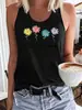 Moda Tendencia Europea y Americana 2026 Estampado de Letras 3D Verano Fresco Sexy Chica Caliente Ajuste Ceñido Camiseta sin Mangas Camiseta sin Mangas