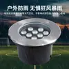 Luz LED Subterránea Exterior Impermeable Foco Empotrado Resistente a Alta Presión Luz de Suelo para Patio Jardín Plaza Paisajismo