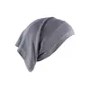 Stock Listo de Fábrica Gorro Base de Hiyab de Jersey de Rayón Color Sólido Elástico Tubo de Algodón Mercerizado para Protección contra el Frío y el Viento