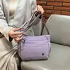 Bolso de Mujer Estilo Nuevo Simple Casual Bolso Cruzado Ligero Moderno Multicapa Versátil Bolso de Hombro Gran Capacidad Bolso Tote para Viajes