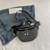 Bolso Diamante Brillante Estilo Coreano Bolso de Cintura de Hombro Único Moderno Bolso de Pecho Bolso Cruzado Mini Bolso de Axila Popular en Internet Cool de Moda para Mujer