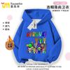 Sudadera con capucha Sprunki Rhythm Box para niños (2025), juego de música, ropa con capucha, abrigo forrado de polar, marea