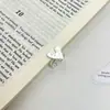 Anillo Minimalista de Corazón Martillado para Mujer, Diseño Abierto Ajustable, Nicho de Lujo de Alta Gama, Joyería Nueva Versátil