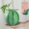 Atacado Modelo de Melancia Simulação Fatias de Melancia Falsas Folha de Videira de Melancia Fruta Fotografia Decoração de Casa Estúdio de Educação Infantil Adereços