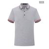 Camisa polo de manga curta macacão estampado com logotipo lapela roupas de trabalho camiseta roupas de trabalho cultura propaganda camisa faça você mesmo bordado impresso