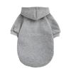 Ropa nueva para mascotas de Otoño e Invierno, ropa cálida de dos patas sin bolsillo, con capucha, clásica, Bixiong Bomei VIP, suéter de color liso