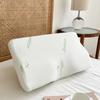 Almohada de memoria con ranuras de rebote lento y diseño de mariposa para adultos, hogar, dormitorio de estudiantes solteros, almohada para el cuello