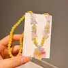Set de Joyería de Collar Infantil Transfronterizo, Pulseras de Cuentas de Colores, Diademas de Dibujos Animados, Pendientes, Accesorios de Princesa para Niñas