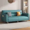 Sofá cama para apartamentos pequeños, habitaciones de alquiler, salas de estar, sofá perezoso, sofá de tela para apartamento, sofá plegable de tela moderno