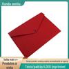 Bolsa de feltro Kunda envelope bolsa para documentos grande capacidade escritório comercial produtos simples de feltro fábrica de bolsas atacado