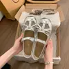 Zapatos Mary Jane Cuadrados Estilo Ballet para Mujer, Novedad Primavera/Verano 2026 Versátiles de Punta Cuadrada sin Cordones Cómodos Planos con Moño