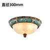 Lustre de cerâmica estilo retrô americano todo em cobre para sala de estar, nova iluminação clássica estilo europeu simples para quarto de villa e sala de jantar